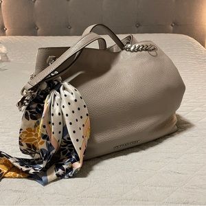 SOLD Michael Kors Grey Handbag